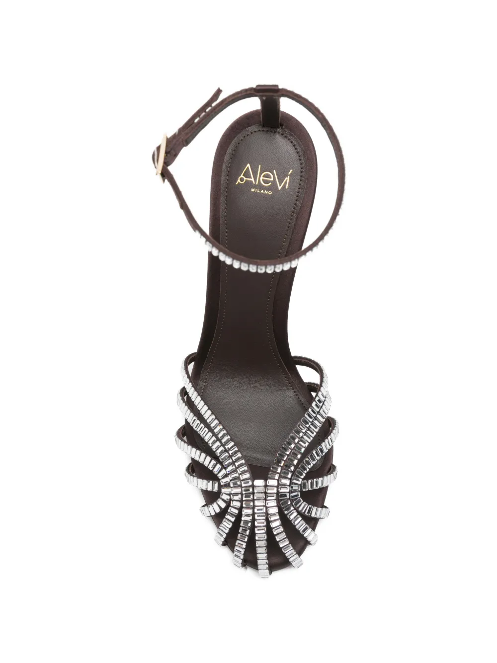 Alevì Penelope embellished-strap sandals Bruin