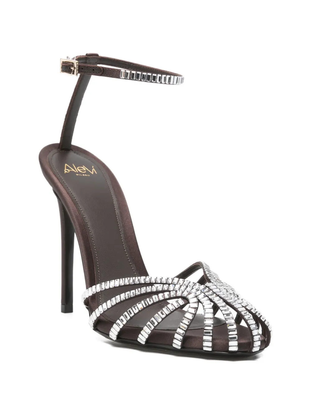 Alevì Penelope embellished-strap sandals Bruin