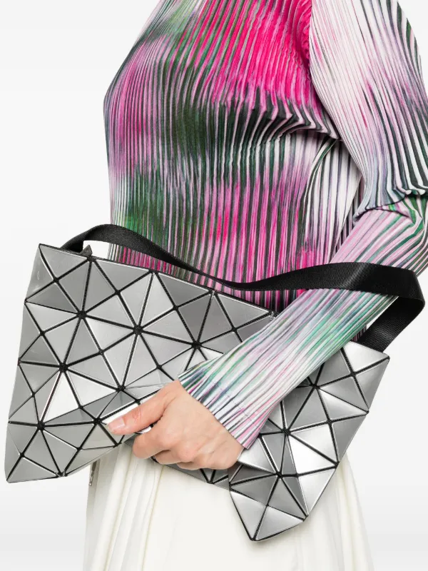 Bao Bao Issey Miyake ジオメトリック ショルダーバッグ | シルバー