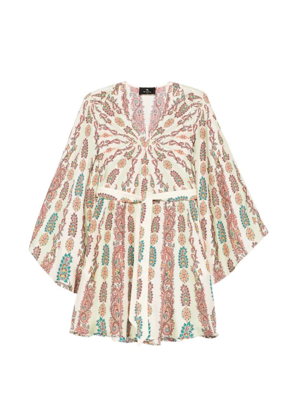 ETRO paisley-print dress - Toni neutri