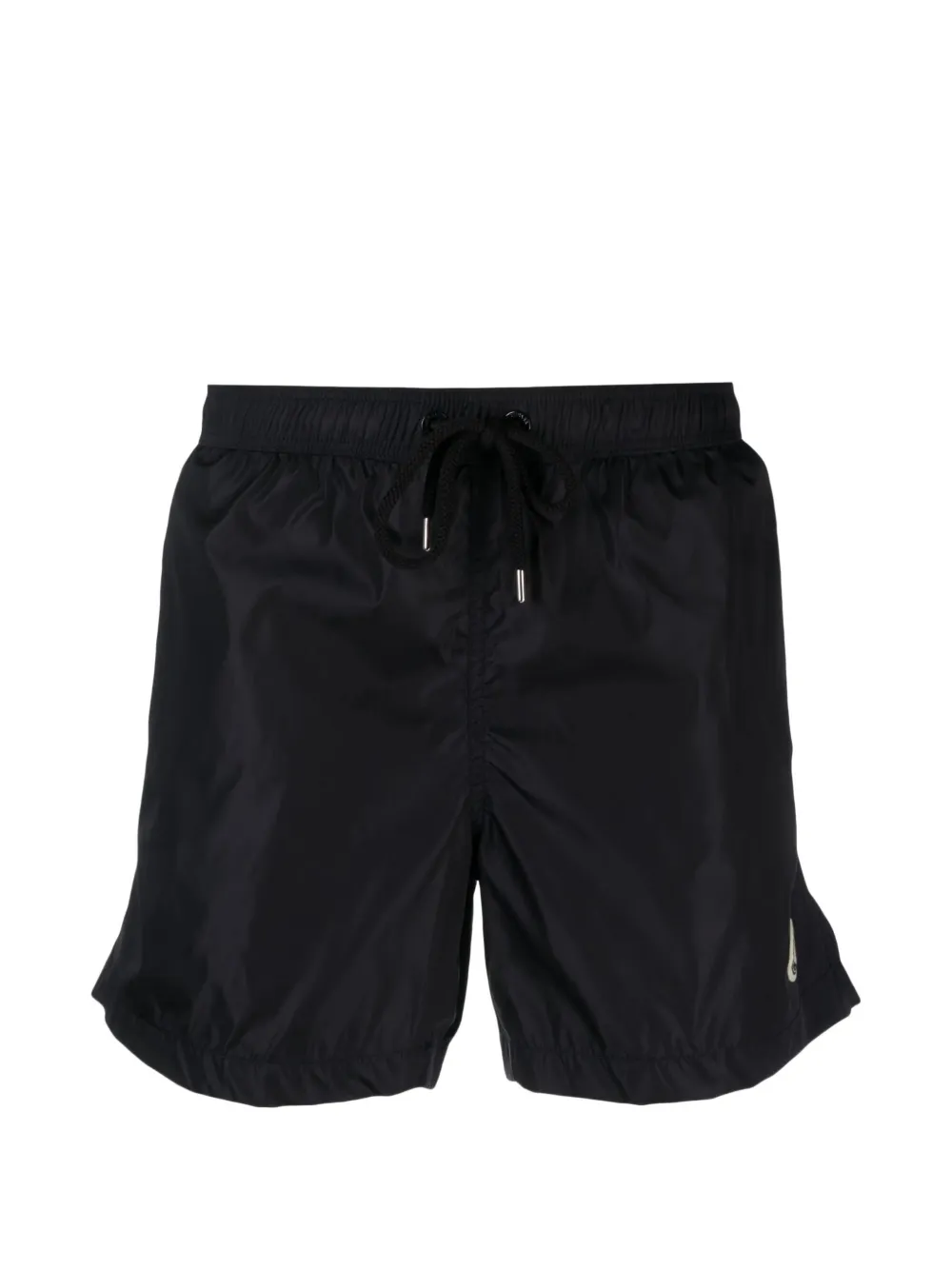 Moncler - logo-patch swim shorts - heren - polyamide