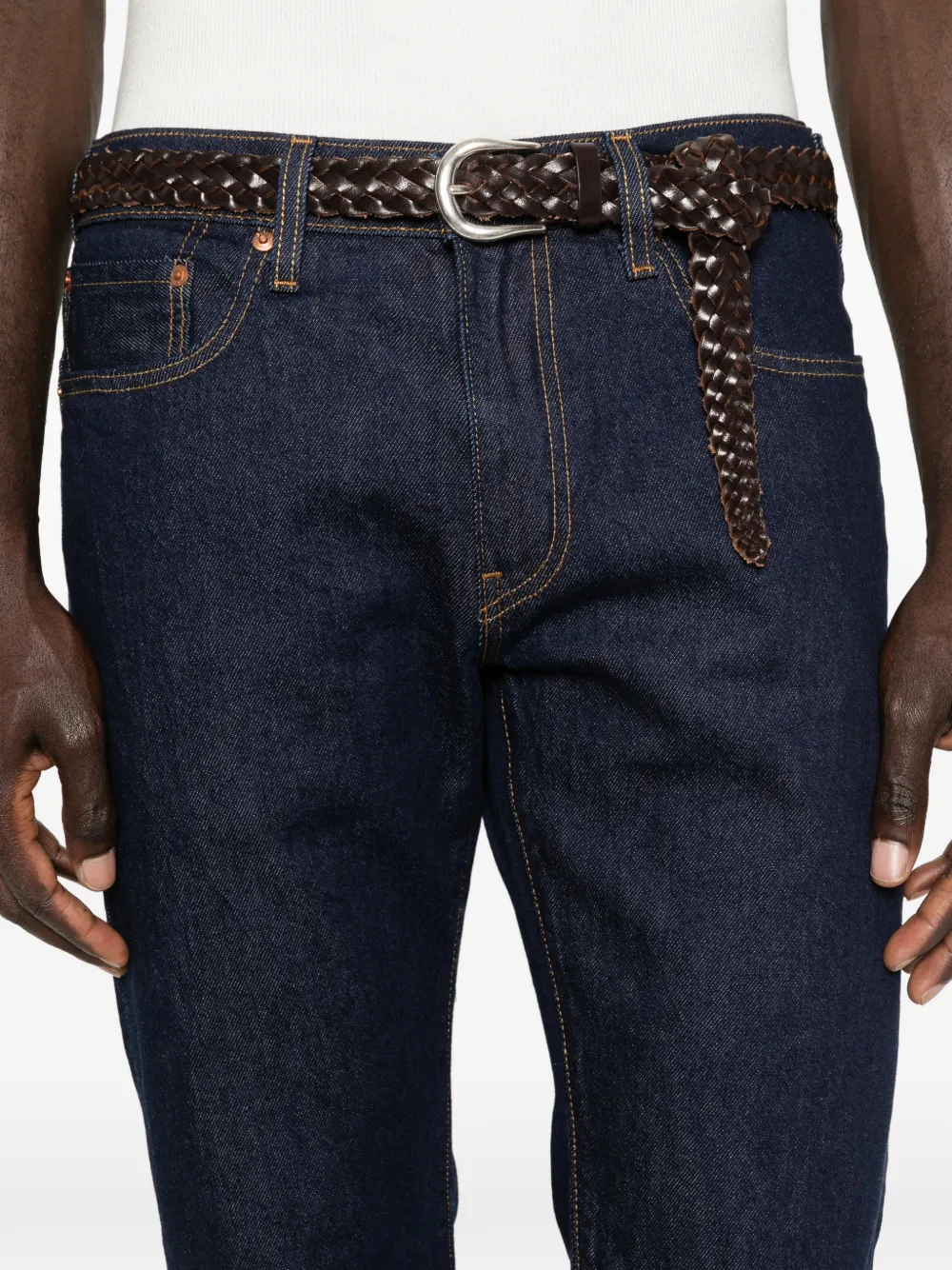 Levi's 502™ Taper selvedge jeans Blauw