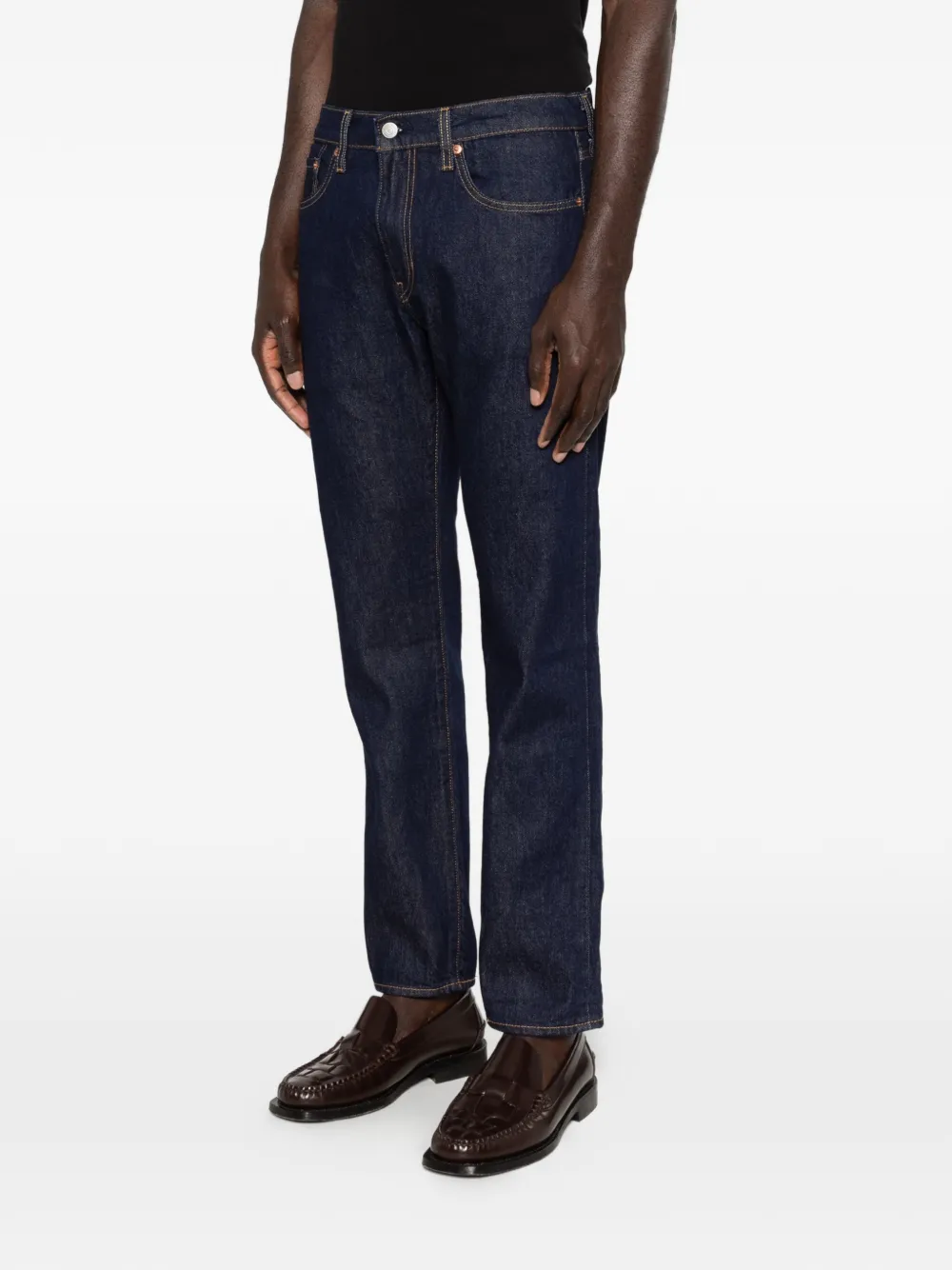 Levi's 502™ Taper selvedge jeans Blauw