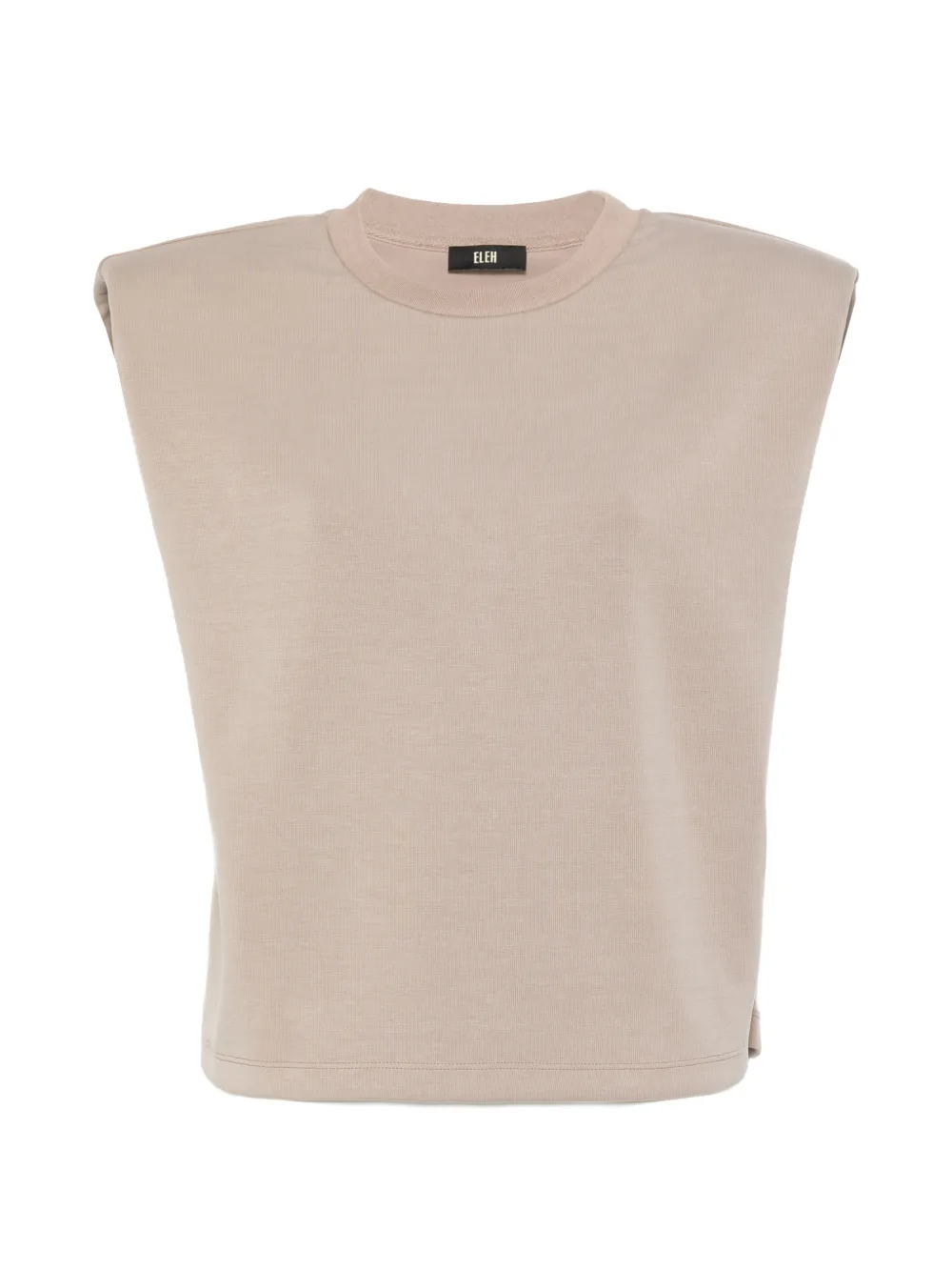 Eleh padded shoulders top - Toni neutri