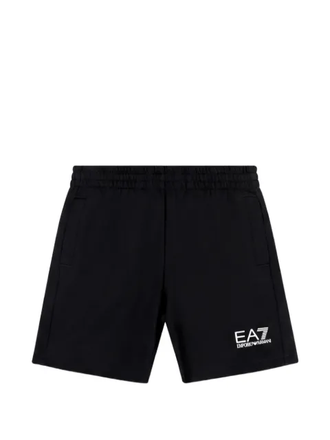 Ea7 Emporio Armani logo-print shorts