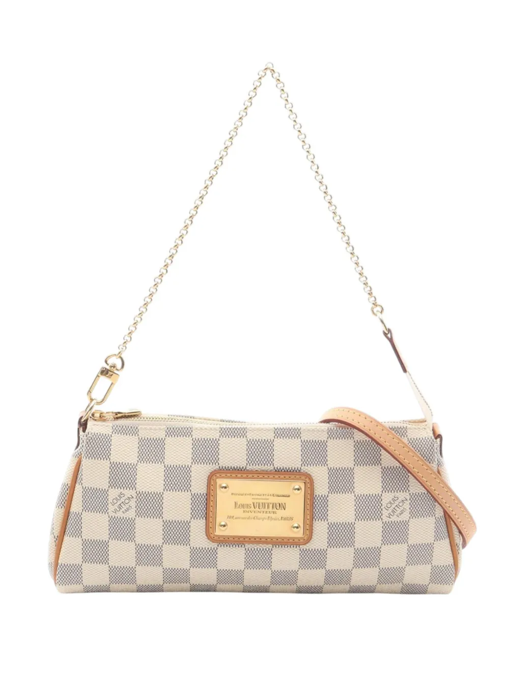 Louis Vuitton Pre-Owned 2014 Damier Azur Eva satchel - Bianco