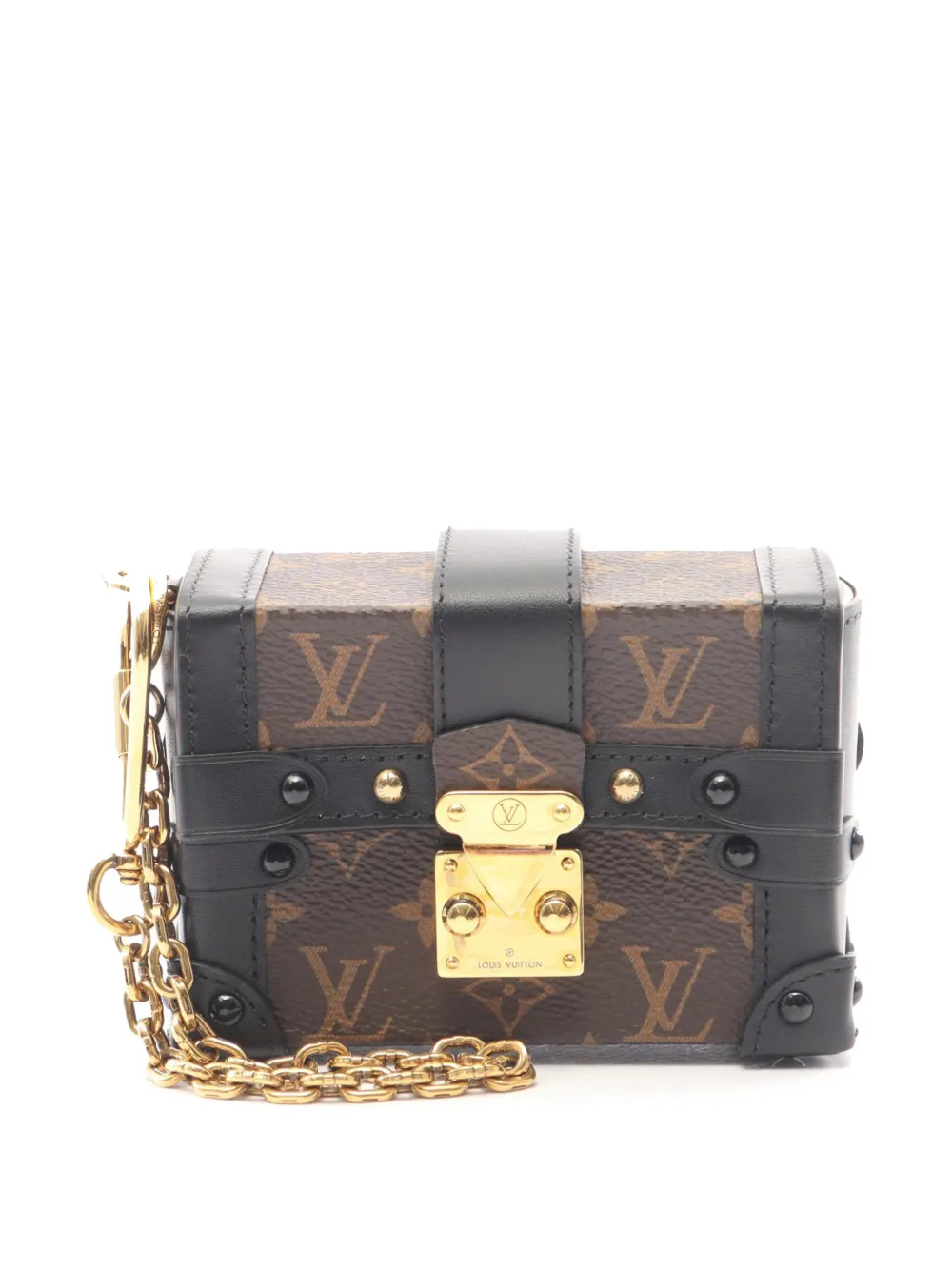 Louis Vuitton Pre-Owned 2021-2026 Monogram Mini Essential Trunk crossbody bag - Marrone