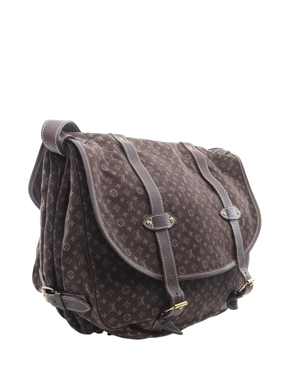 2007 Monogram Mini Lin Saumur Shoulder Bag