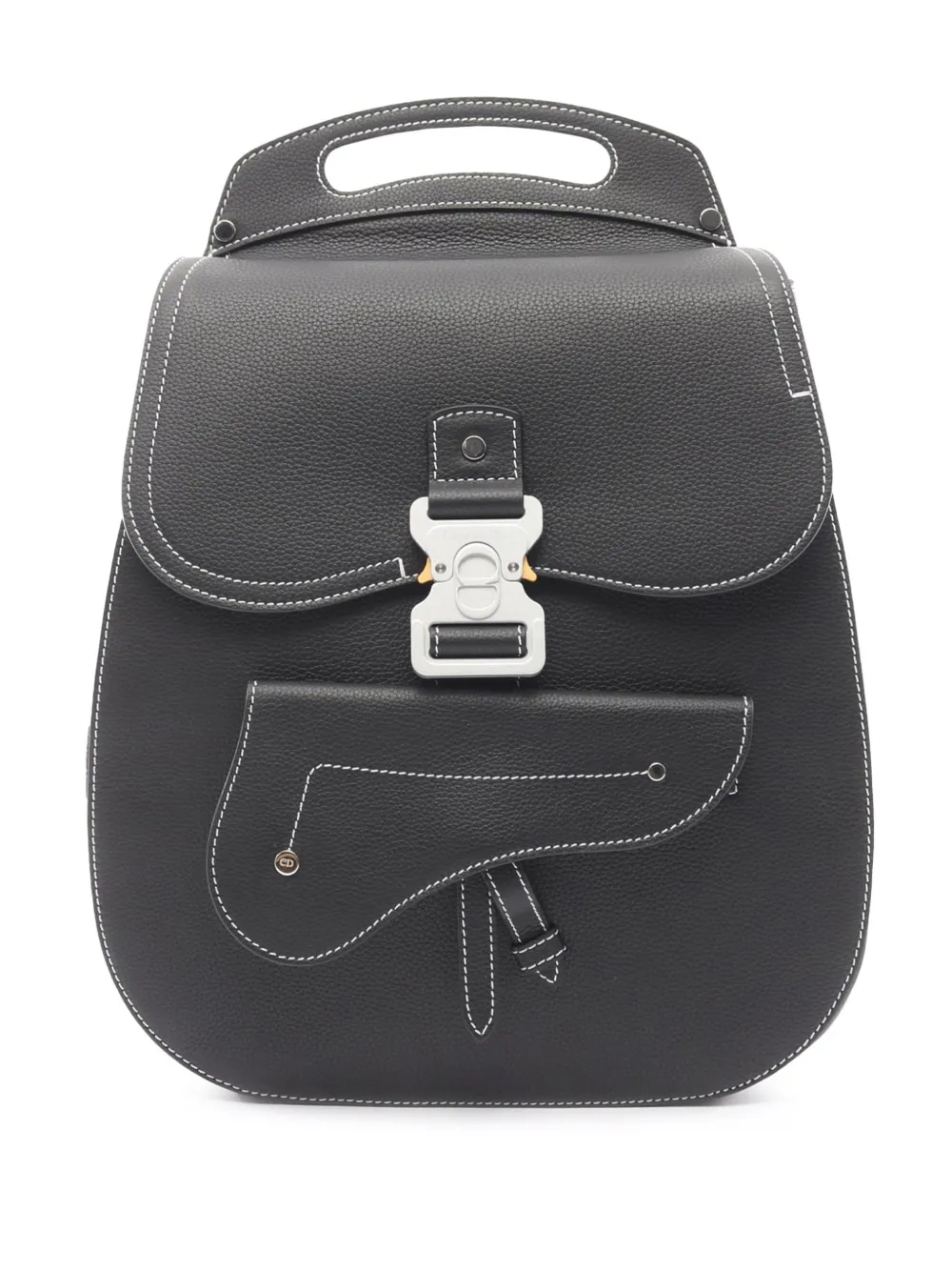 Christian Dior Pre-Owned 2022 Leather Gallop backpack - Nero