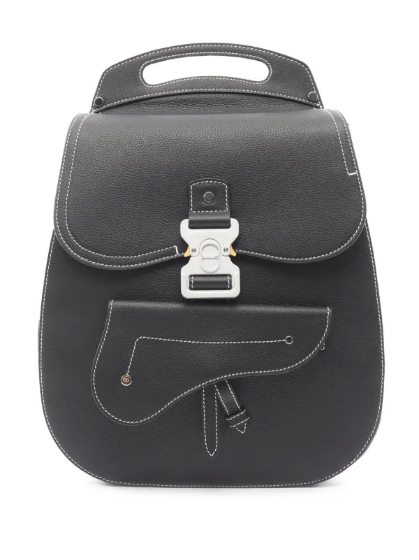dior mini gallop backpack Christian Grained Calfskin Sling Bag Grey 1566145 – FASHIONPHILE The main compartment can hold all the essentials DIOR - Maxi Gallop Backpack
