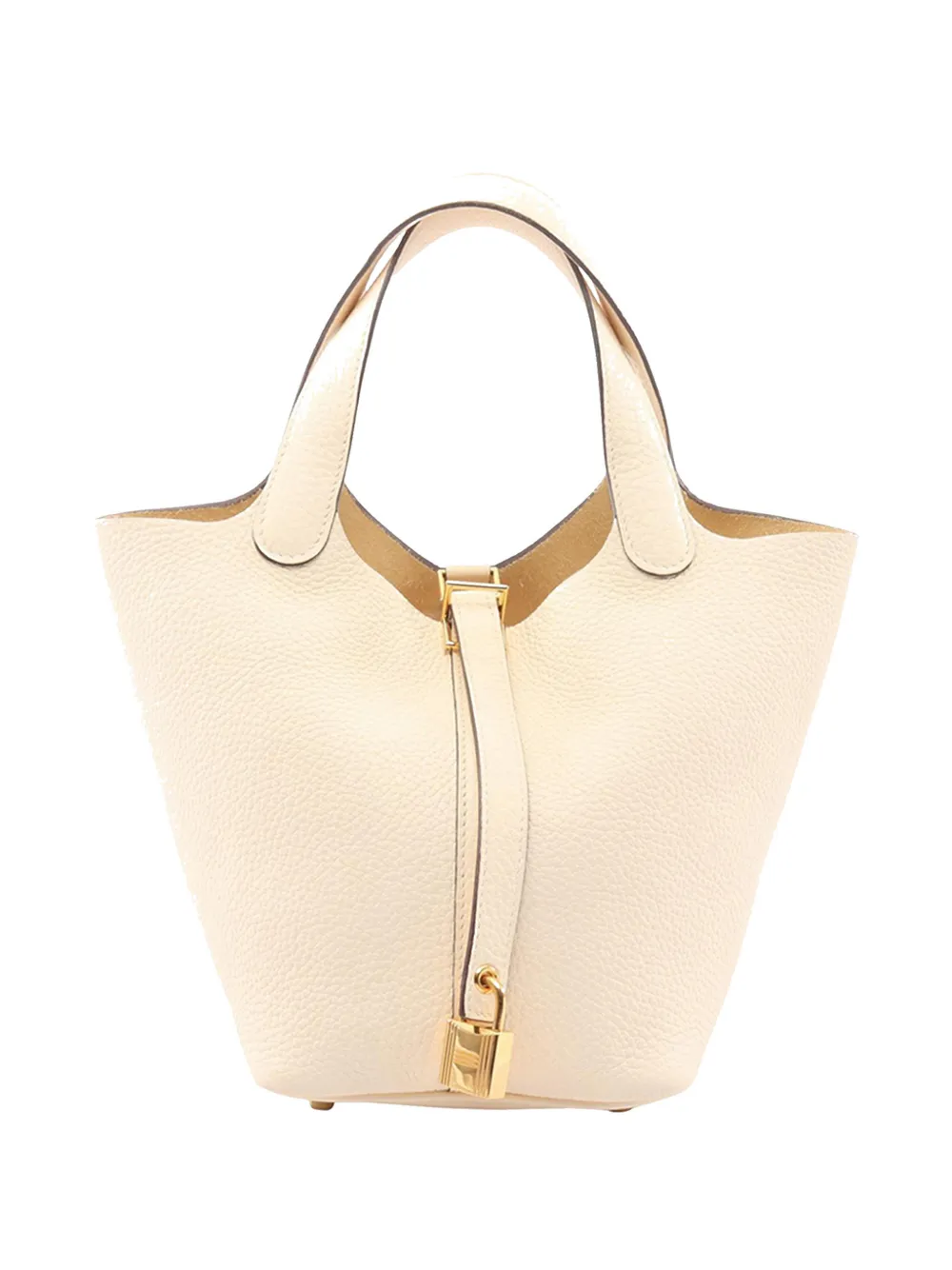 Hermès Pre-Owned 2021 Clemence Picotin Lock 18 handbag - Braun