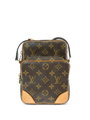 Louis Vuitton Pre-Owned 2003 Amazon Monogram Crossbody Bag | Brown