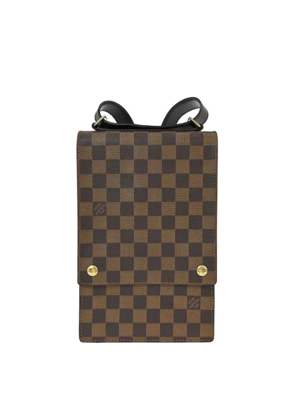 Louis Vuitton Pre-Owned 1999 Damier Ebene Portobello shoulder bag - Marrone