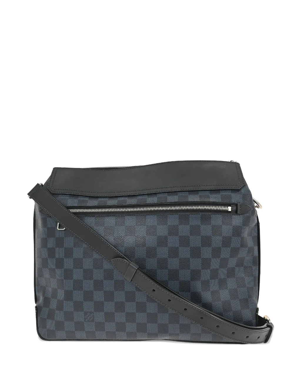 Louis Vuitton Pre-Owned 2013 Greenwich Messenger Bag Damier Cobalt crossbody bag - Nero