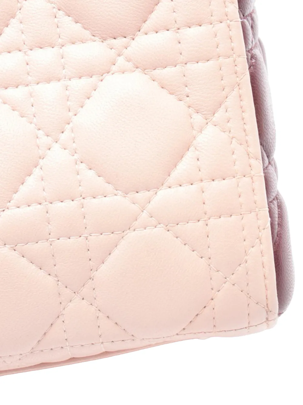 2010-2026 Large Lambskin Cannage Lady Dior Satchel