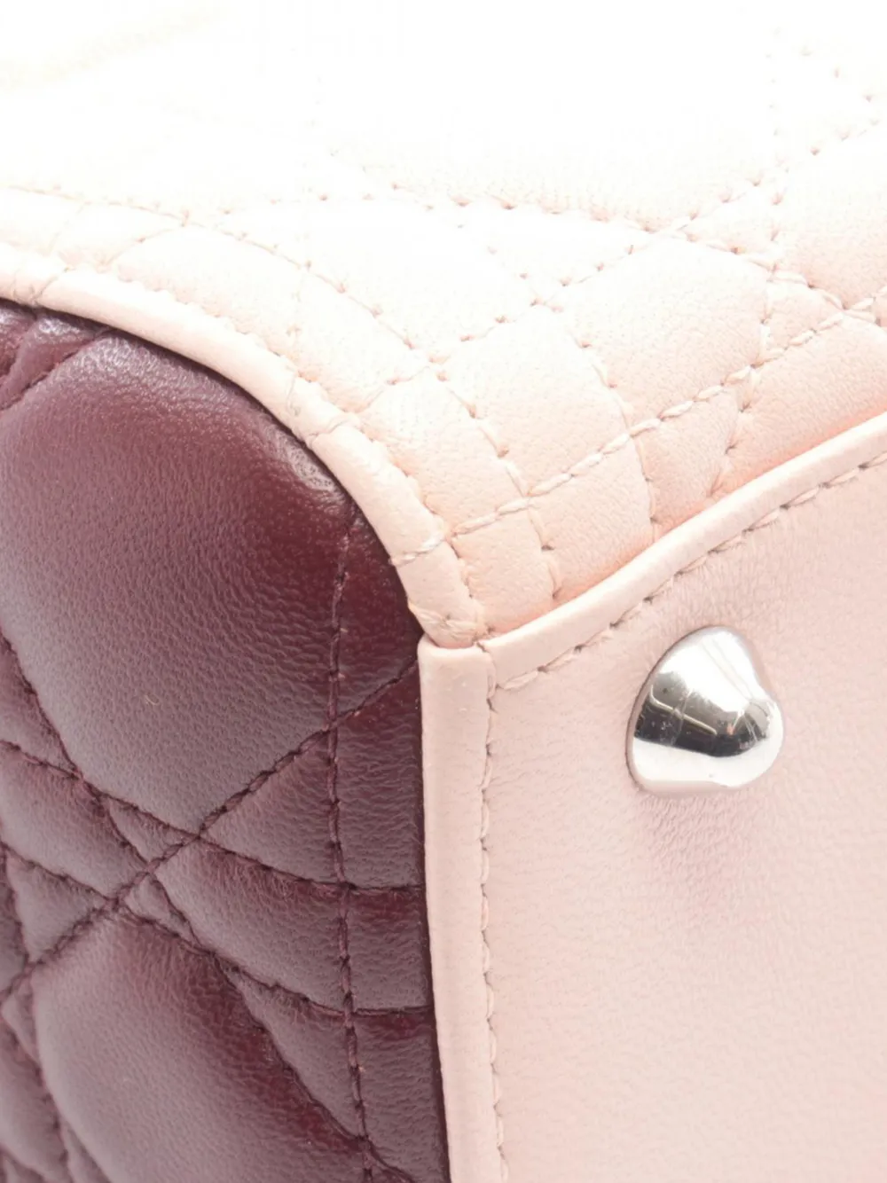 2010-2026 Large Lambskin Cannage Lady Dior Satchel