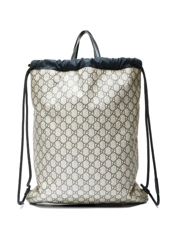 Gucci Pre-Owned 2010s GGパターン モノグラム ウルフ Xxv バック 