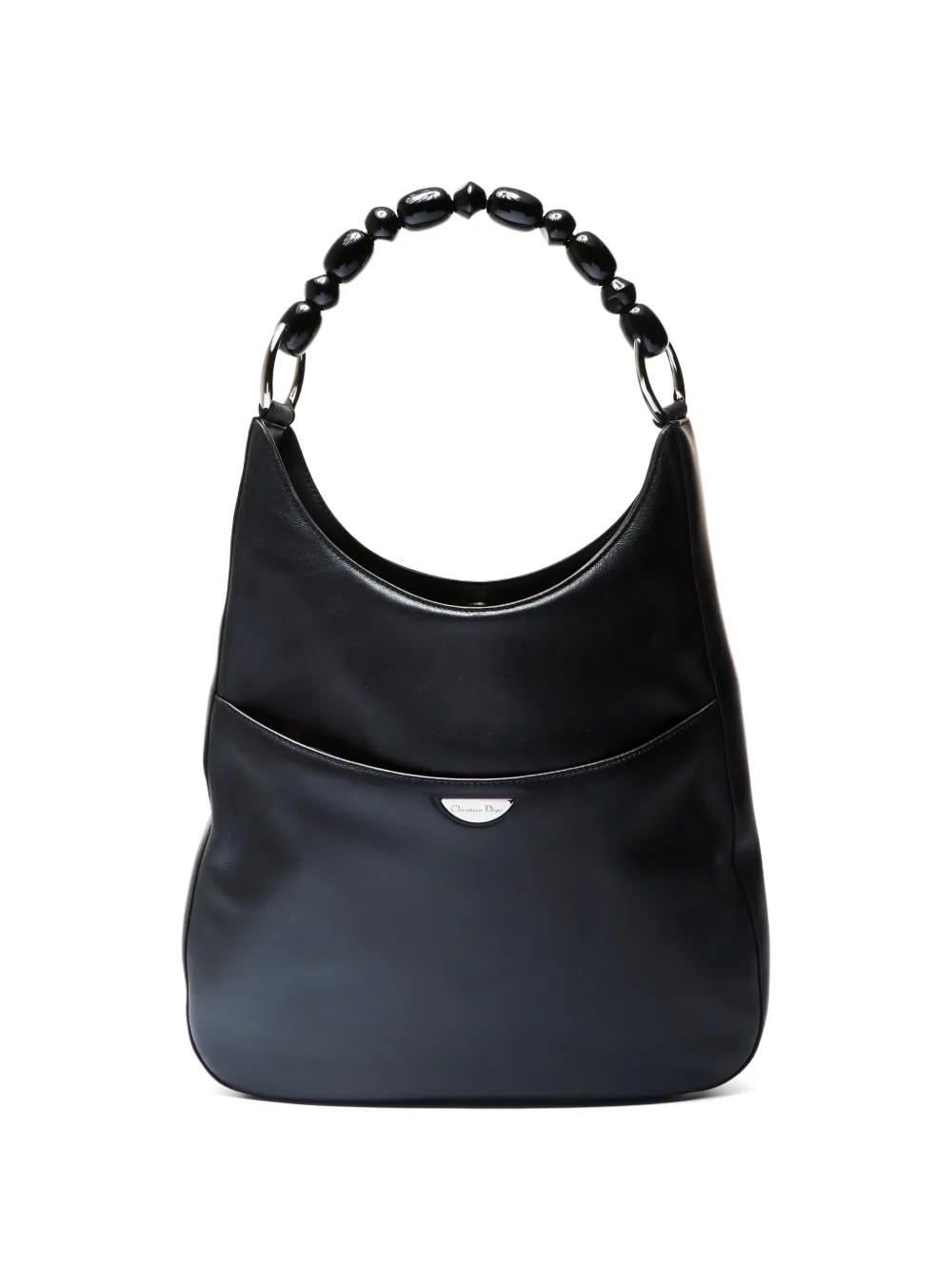Christian Dior Pre-Owned 1999 Maris beaded leather shoulder bag - Nero