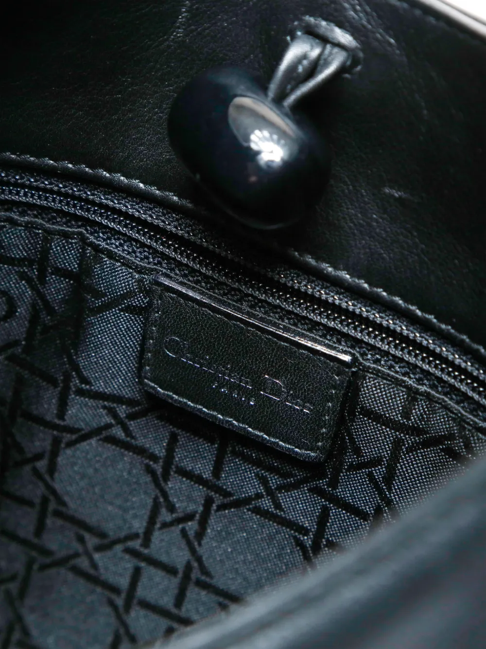 1999 Maris Beaded Leather Shoulder Bag