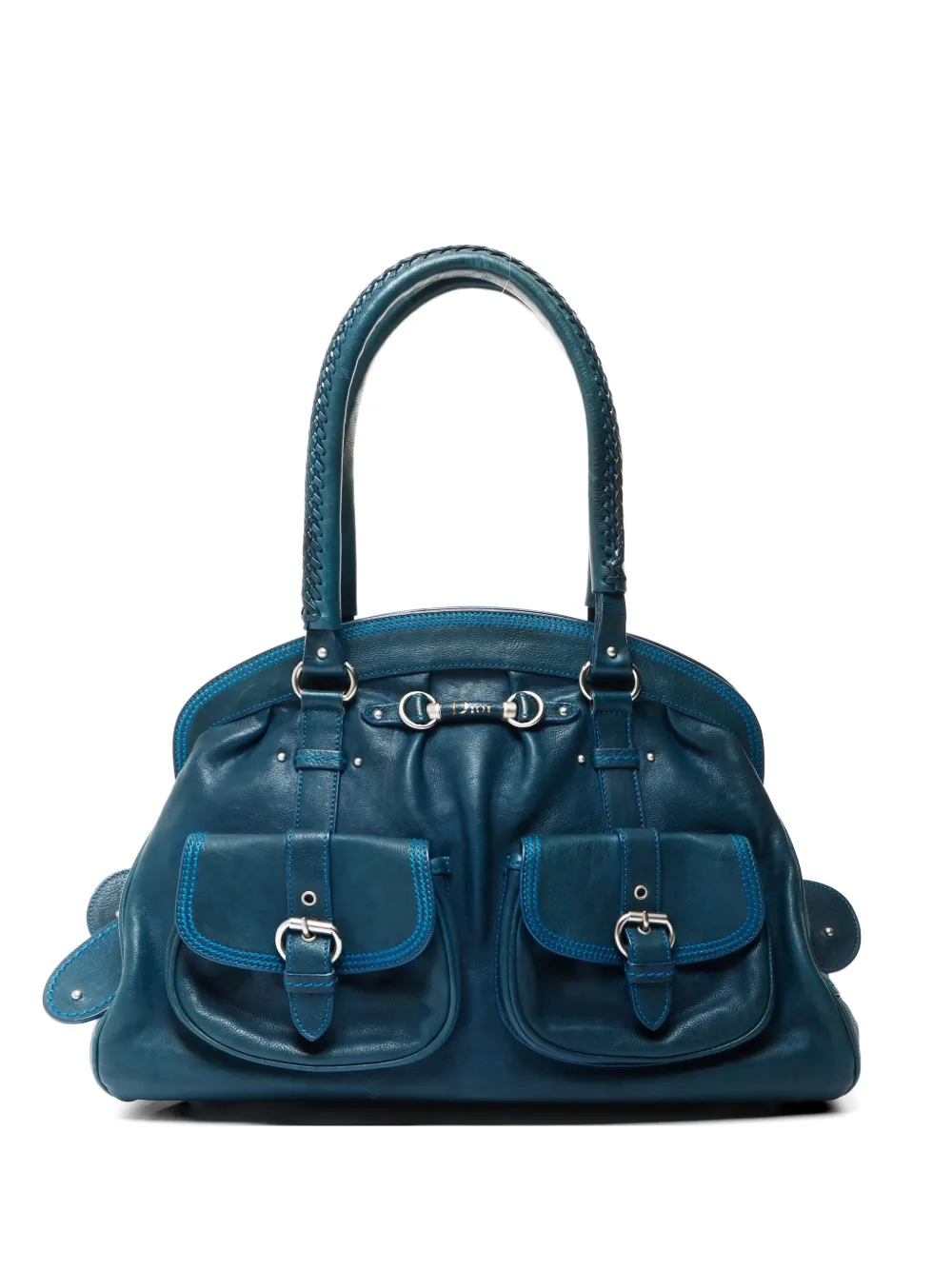 Christian Dior Pre-Owned 2006 leather satchel bag - Blau