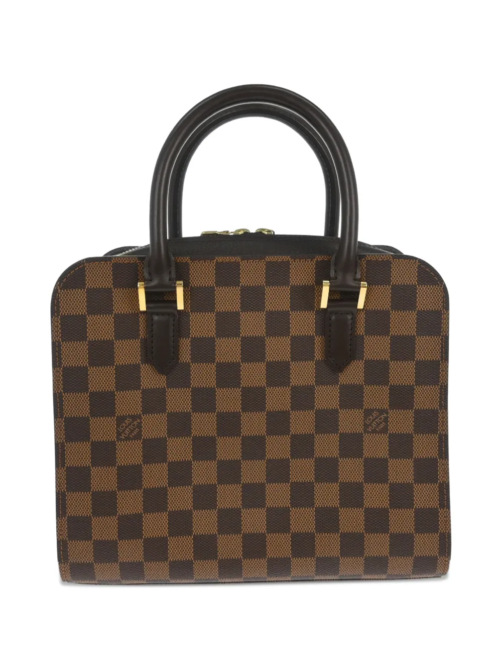 Louis Vuitton Pre-Owned 1990-2000s Triana damier patterned tote bag - Brown