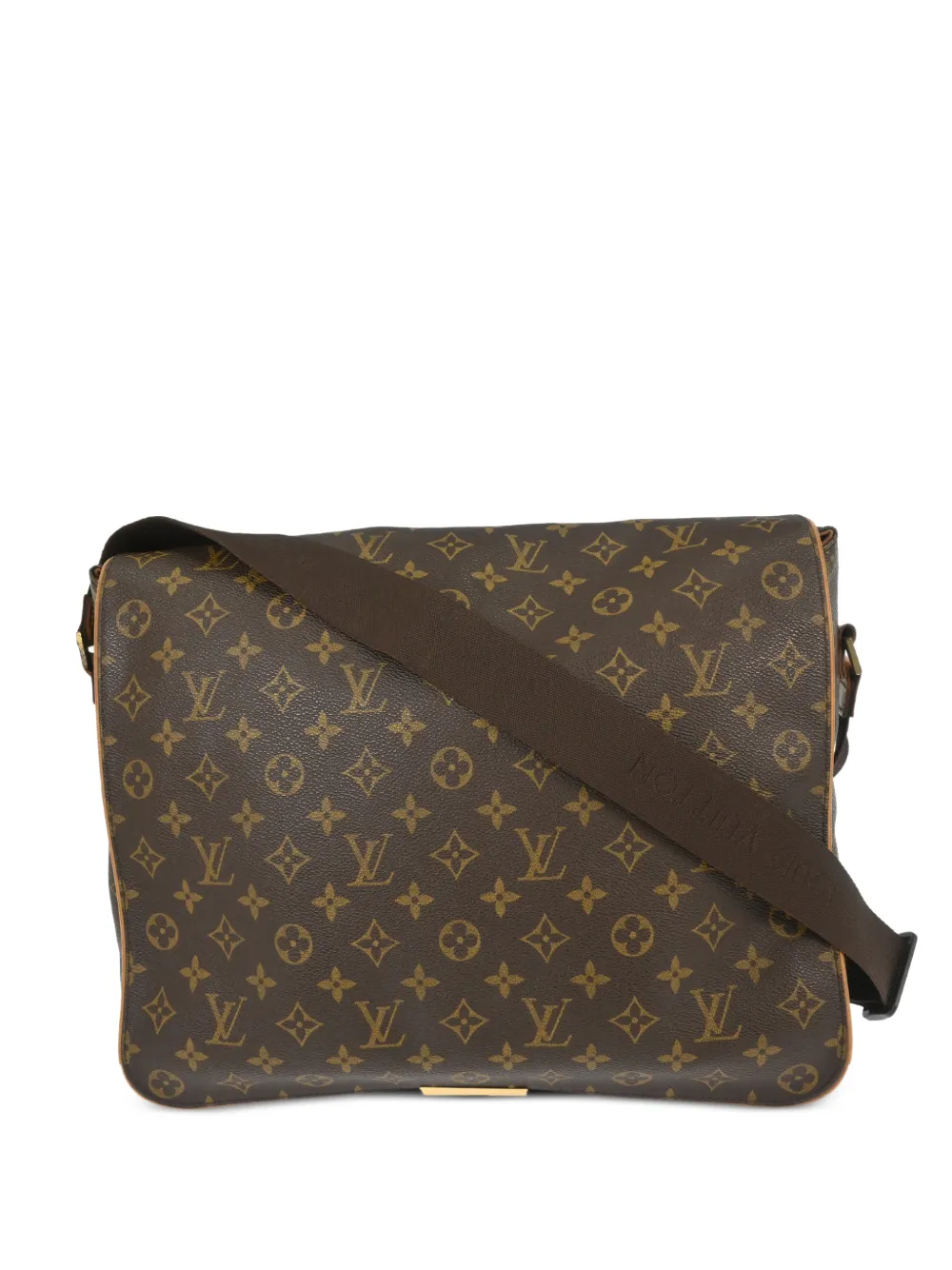 Louis Vuitton Pre-Owned 2002 monogram-pattern messenger bag - Marrone