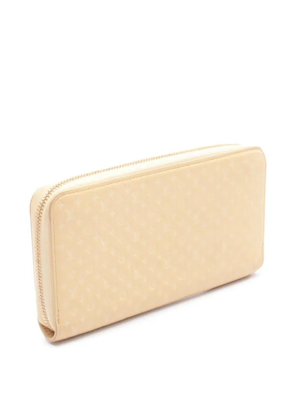 Louis Vuitton イエロー 長財布 Louis Vuitton Pre-Owned 2010-2026 レザー モノグラム ジッピー