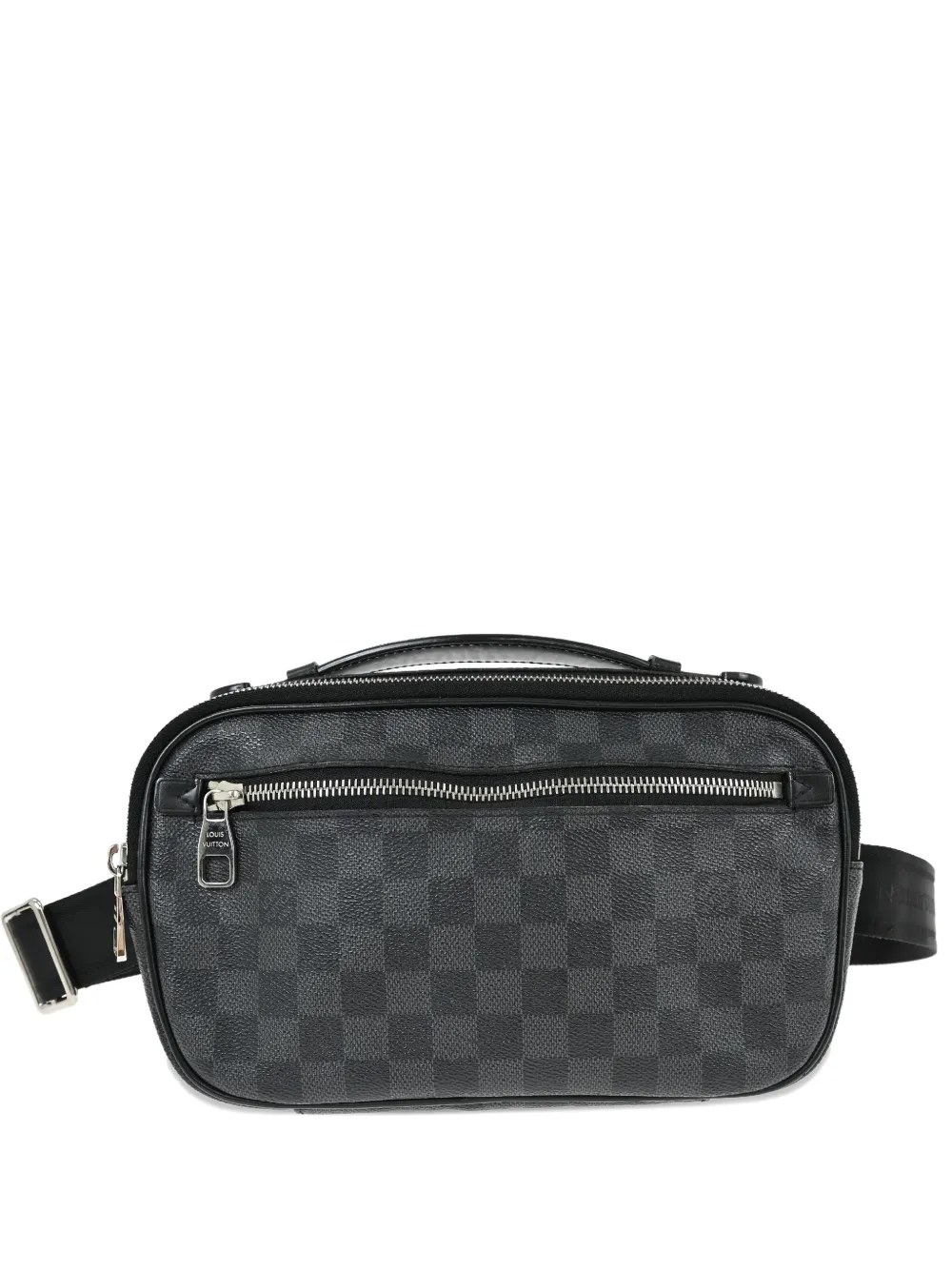 Louis Vuitton Pre-Owned 2013 Ambler Damier Graphite belt bag - Nero