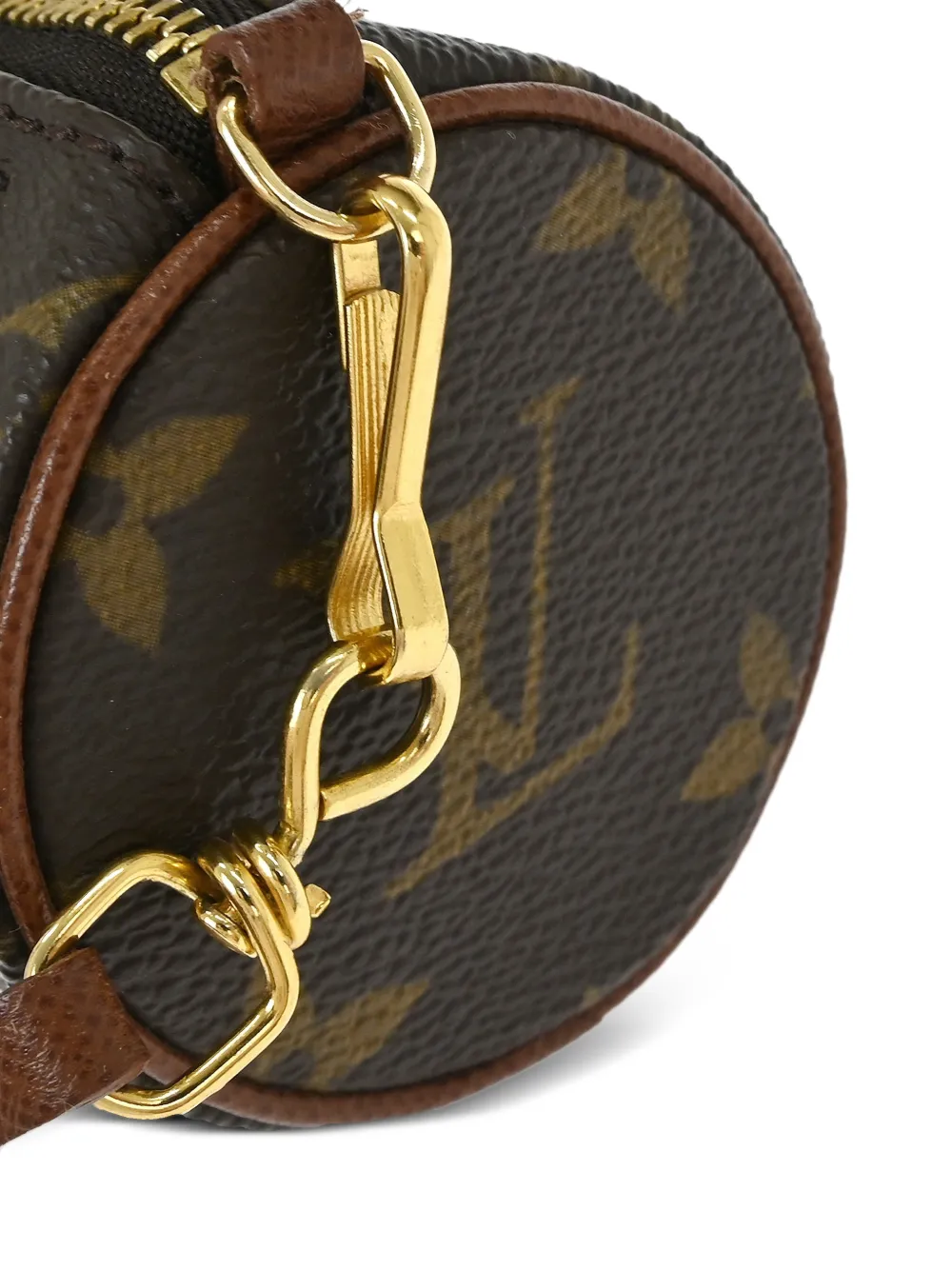 1990s Papillon Monogram Attached Pouch Bag