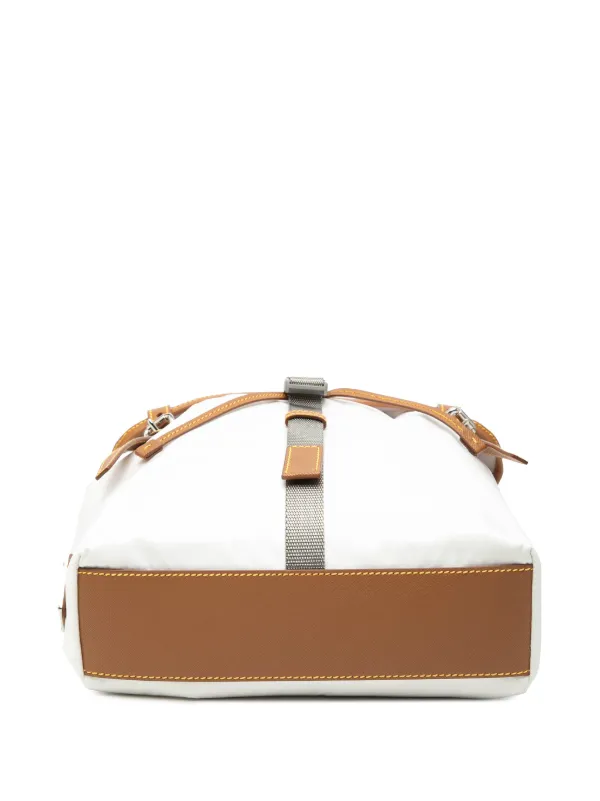 Prada Pre-Owned 2013-2025 サフィアーノレザートリム テスート