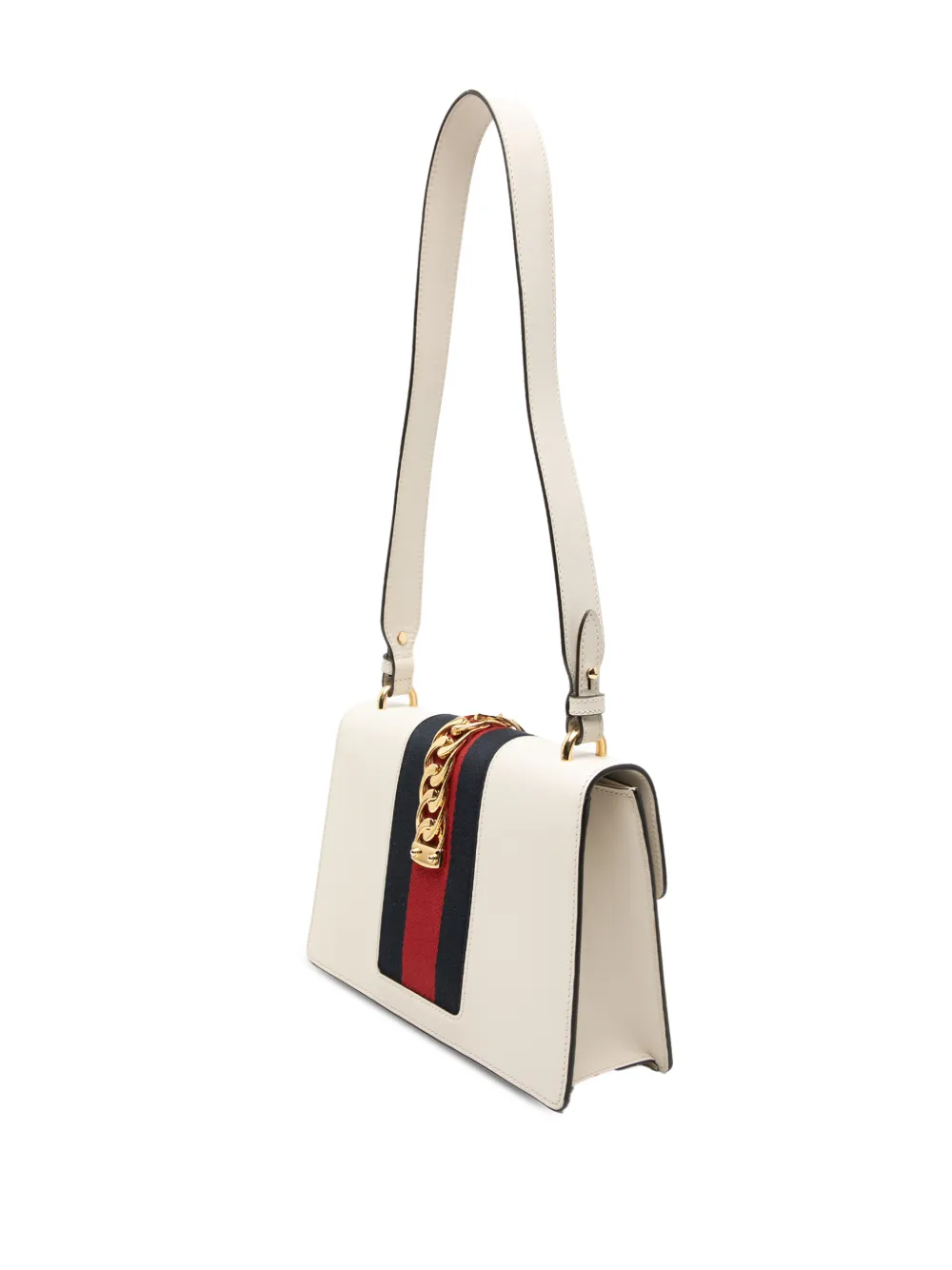 2016-2025 Small Leather Sylvie Web satchel
