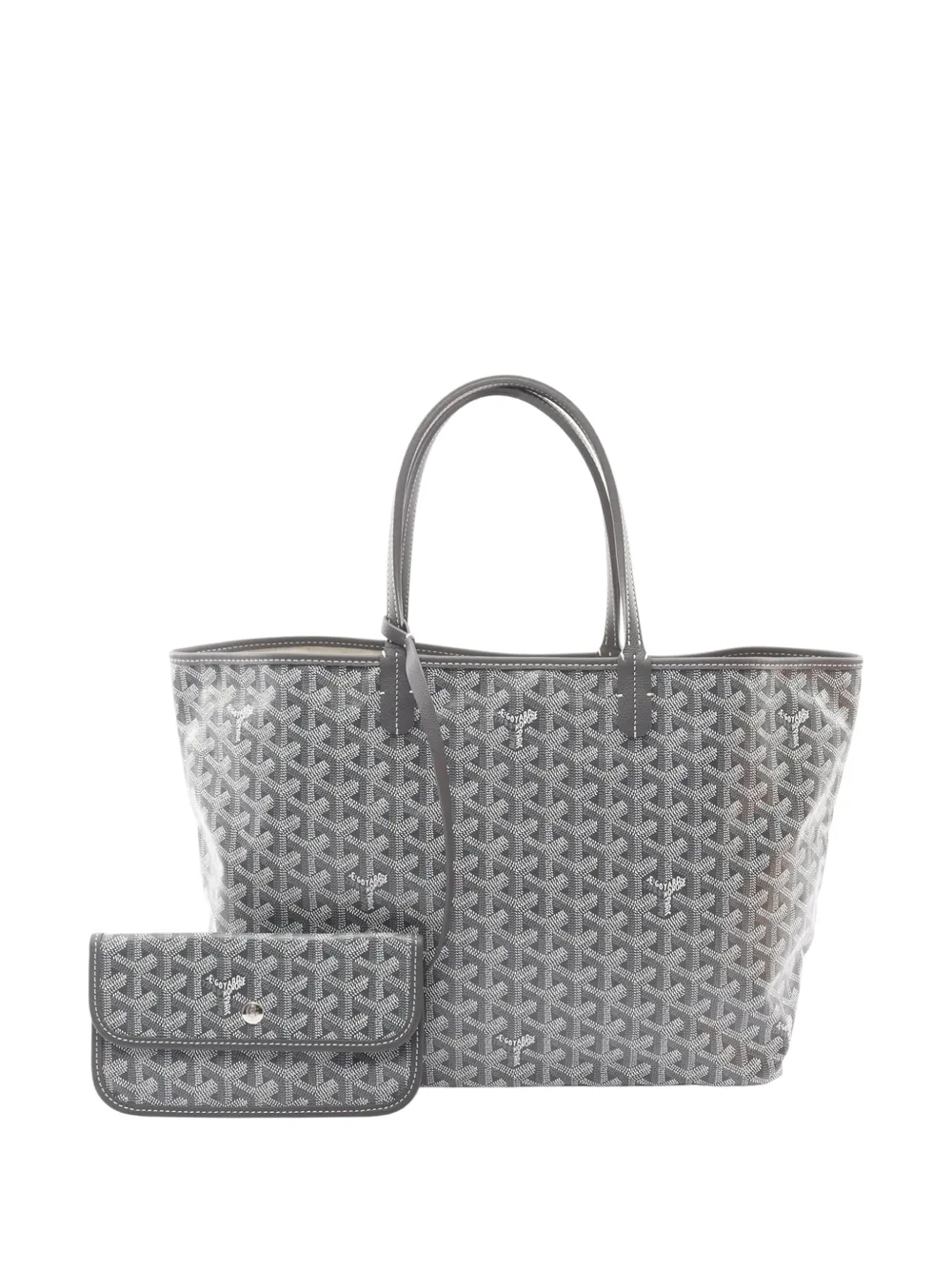 Goyard Pre-Owned 2010-2026 Goyardine Saint Louis PM tote bag - Grigio