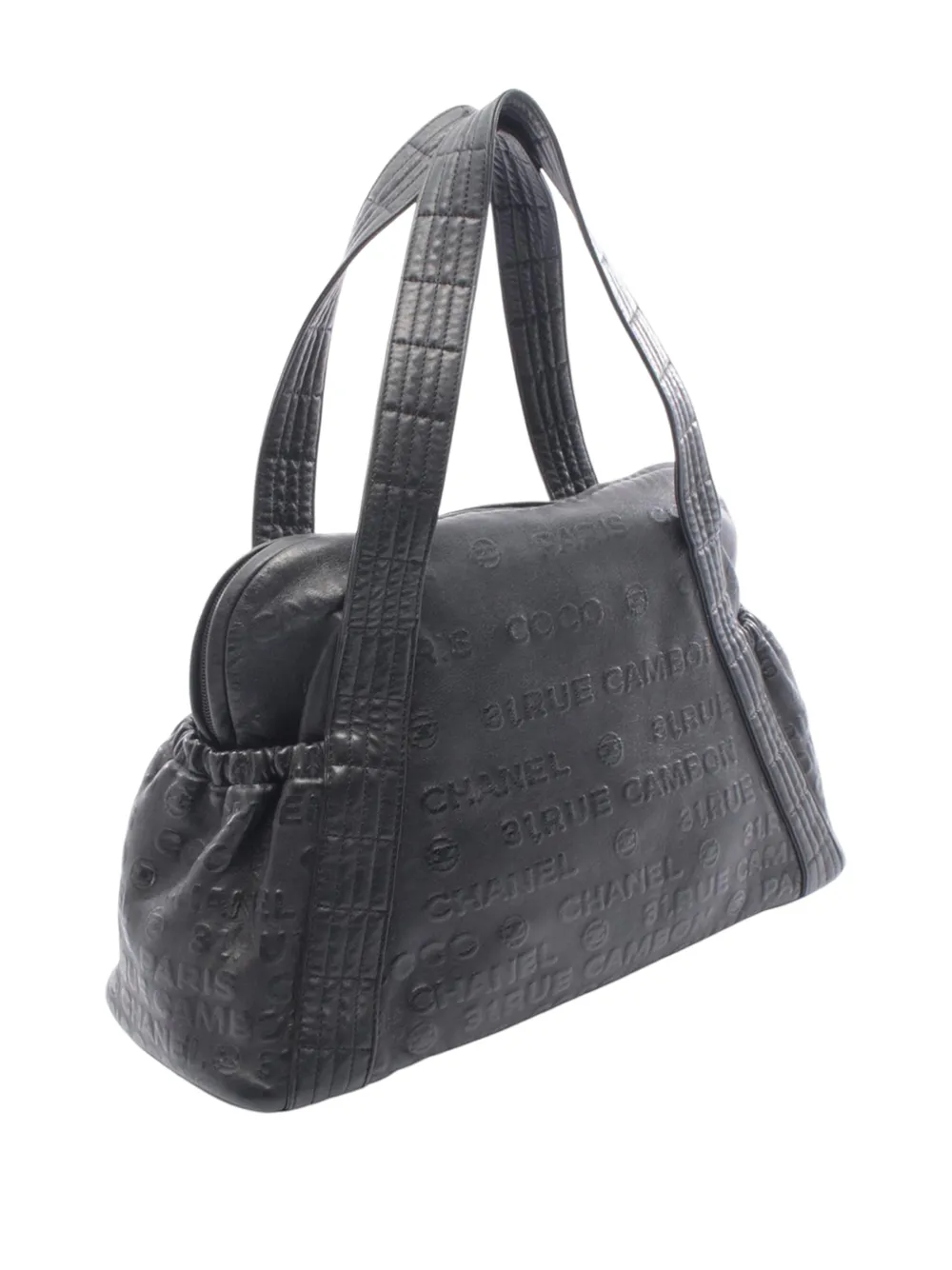 2008-2009 Leather Unlimited Embossed Logo Handbag