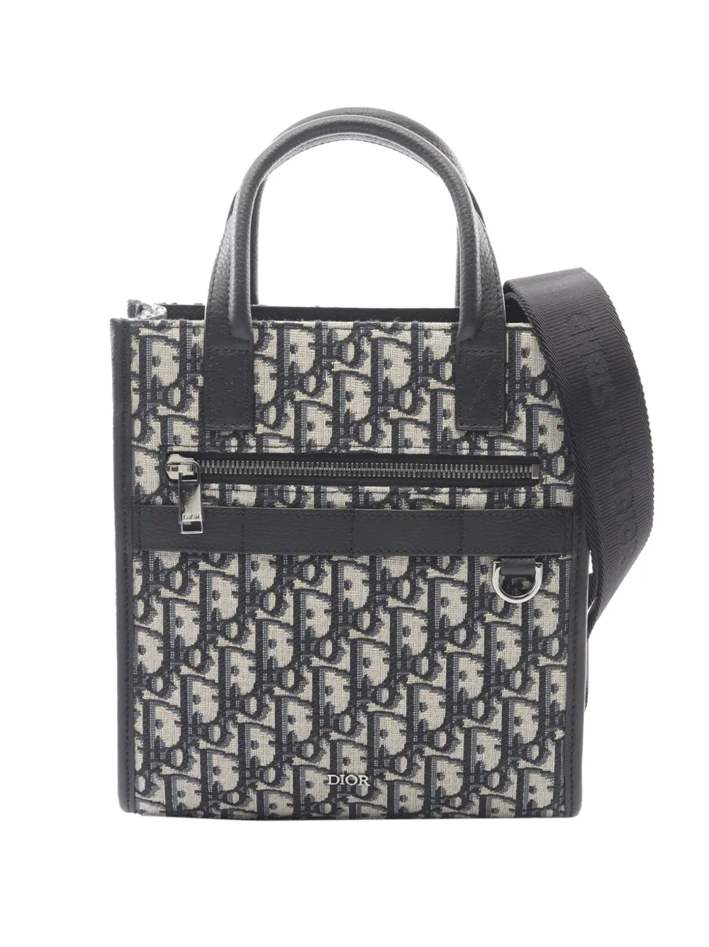 Christian Dior Pre-Owned 2021-2026 Oblique Safari North-South satchel - Marrone