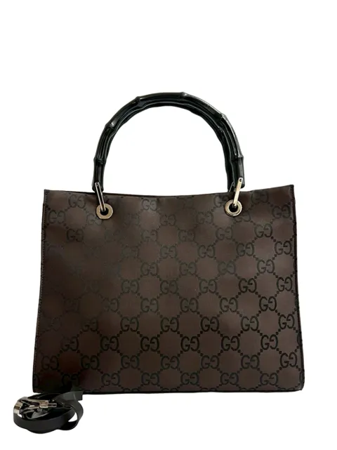 Gucci Pre-Owned 2000-2015 GG Nylon Bamboo satchel