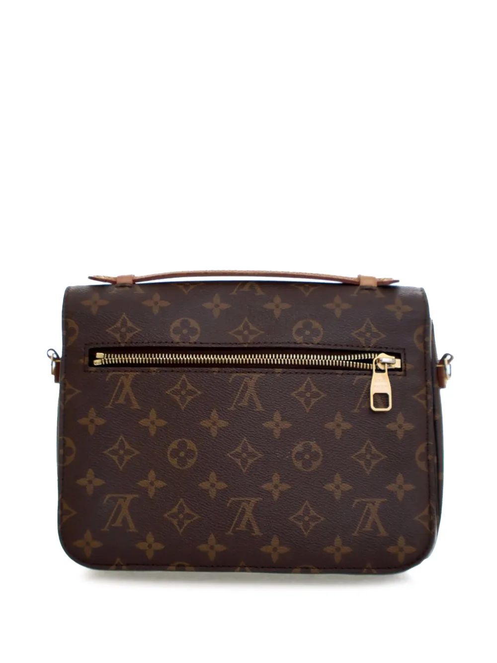 Louis Vuitton Pre-Owned 2019 Monogram Pochette Metis satchel - Marrone