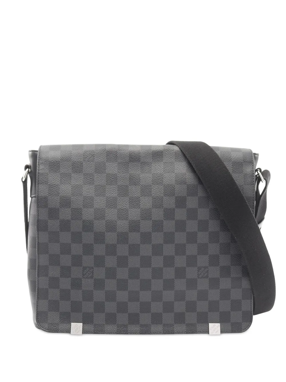 Louis Vuitton Pre-Owned 2019 Damier Graphite District MM crossbody bag - Nero