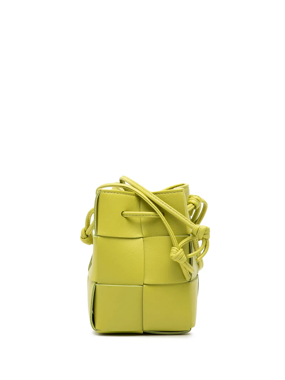 Bottega Veneta Pre-Owned 2012-2025 Mini Nappa Maxi Intrecciato Cassette bucket bag - Verde