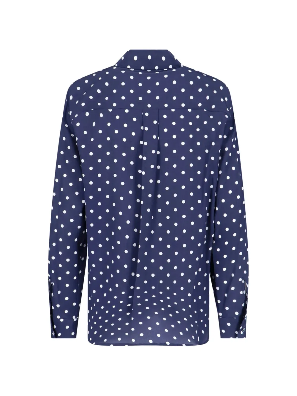  P.a.r.o.s.h. Polka Dot Shirt - Blue 