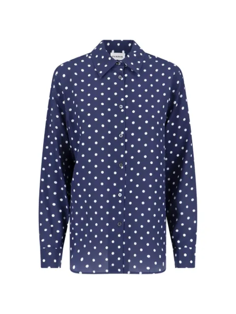P.A.R.O.S.H. camisa con motivo de lunares
