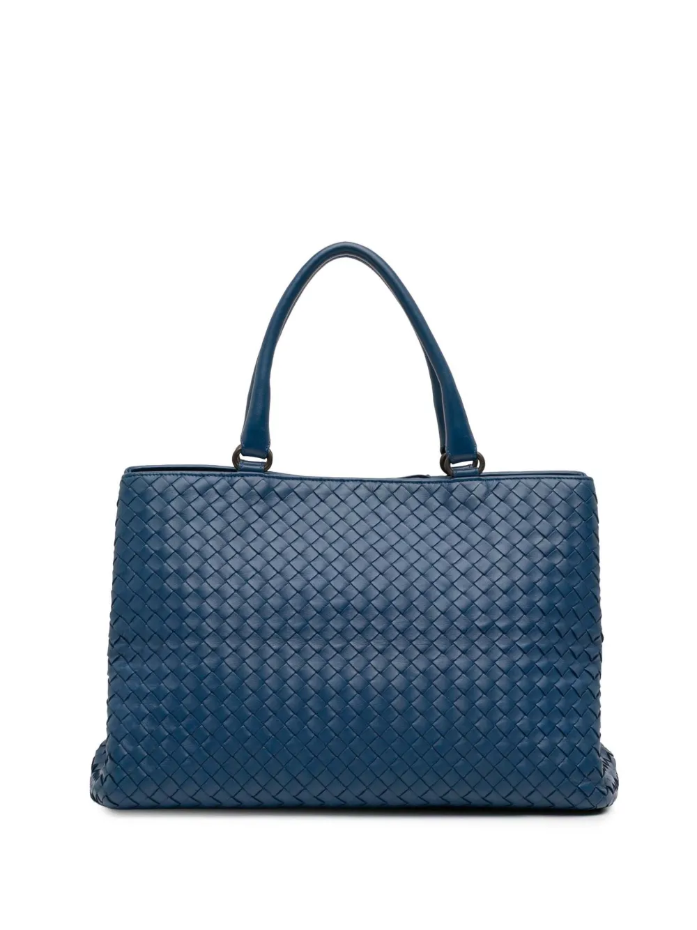 Bottega Veneta Pre-Owned 2012-2025 Nappa Intrecciato Milano tote bag - Blu