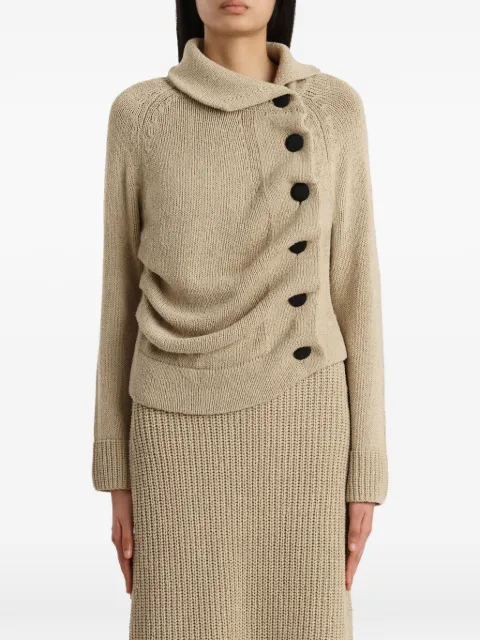 KHAITE — front buttton cardigan