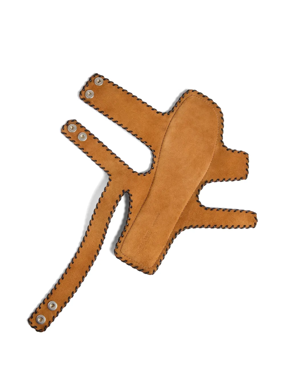 KHAITE Sandalen met open neus Beige