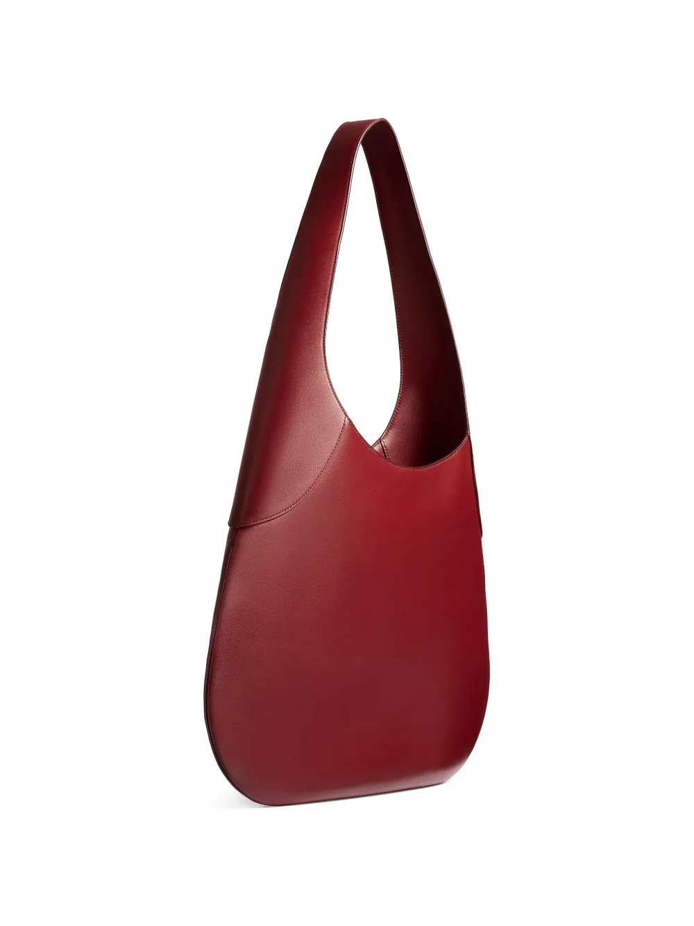 KHAITE Joan grote schoudertas Rood