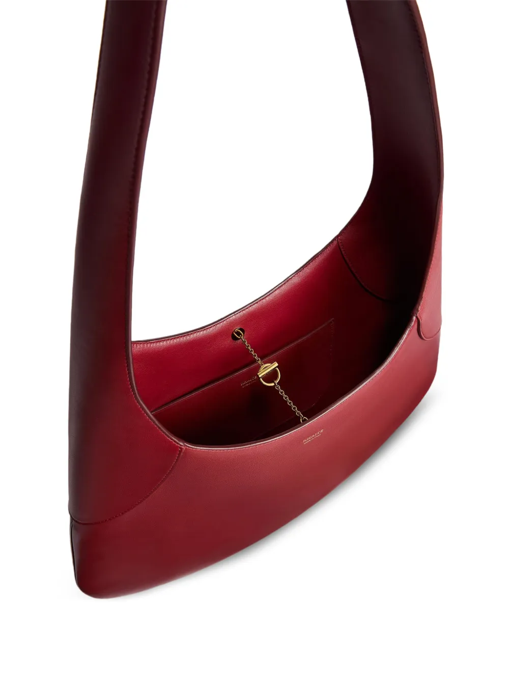 KHAITE Joan grote schoudertas Rood