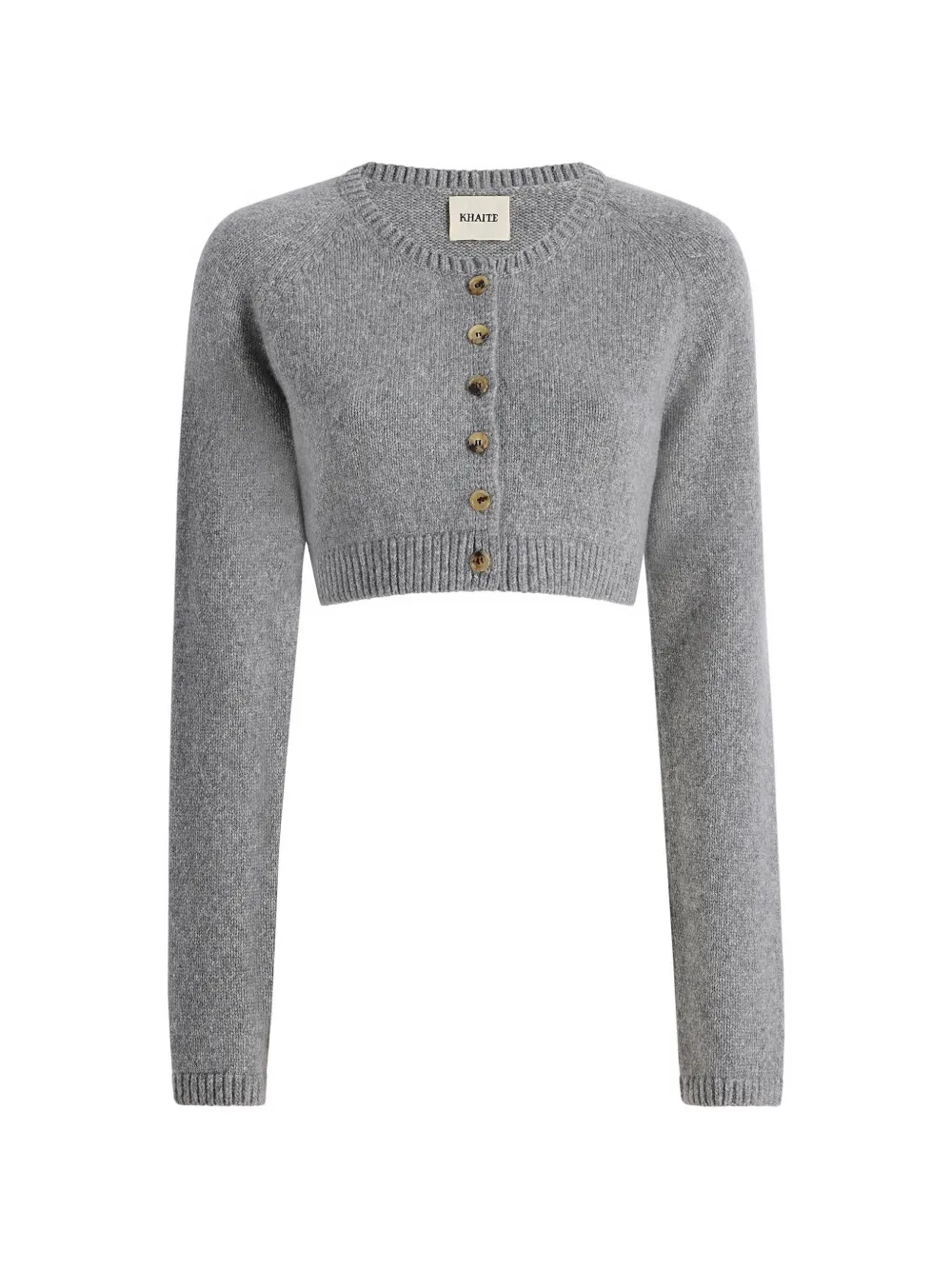 KHAITE Cardigan a maniche lunghe - Grigio