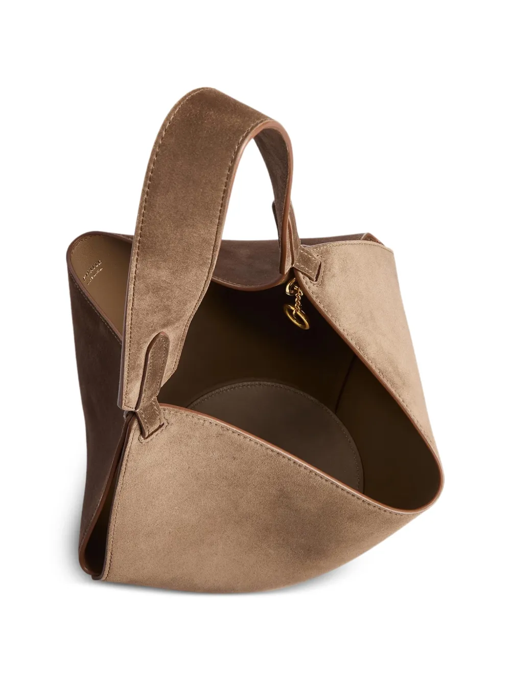 Khaite Mini Lotus Tote Bag in Neutrals, view 4