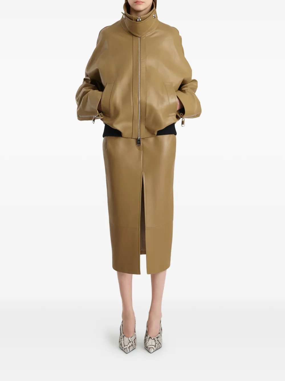  Khaite Hamett Jacket - Neutrals 