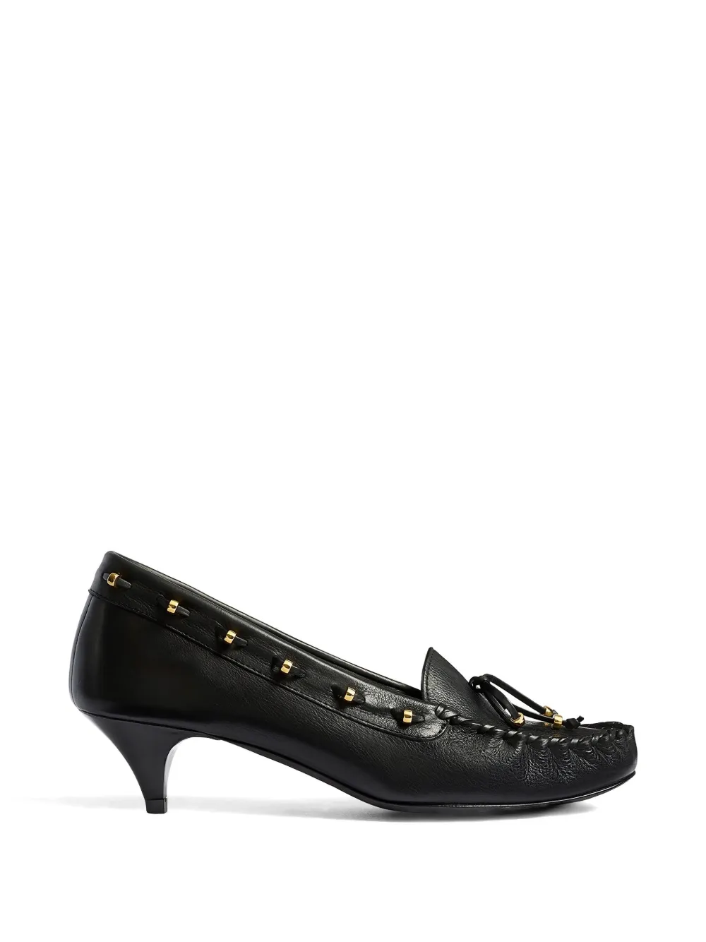 KHAITE Pumps in pelle con punta rotonda - Nero