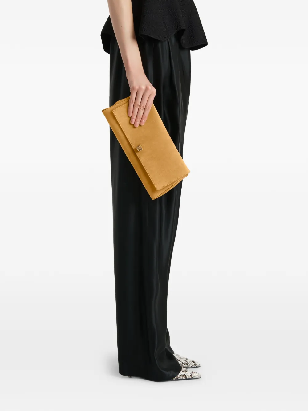  Khaite Audrey Clutch - Neutrals 